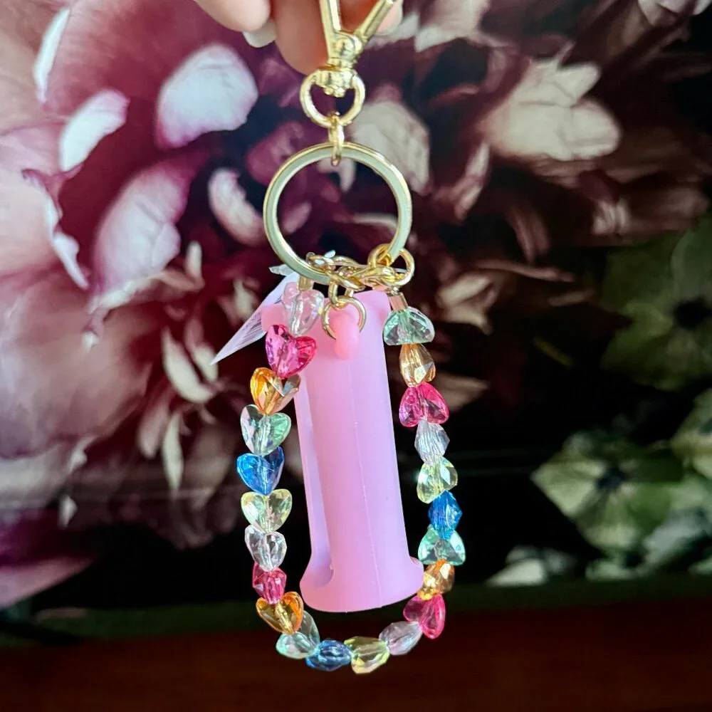 NEW Pink Wristlet Hand Sanitizer Spray Holder Bath & Body Works